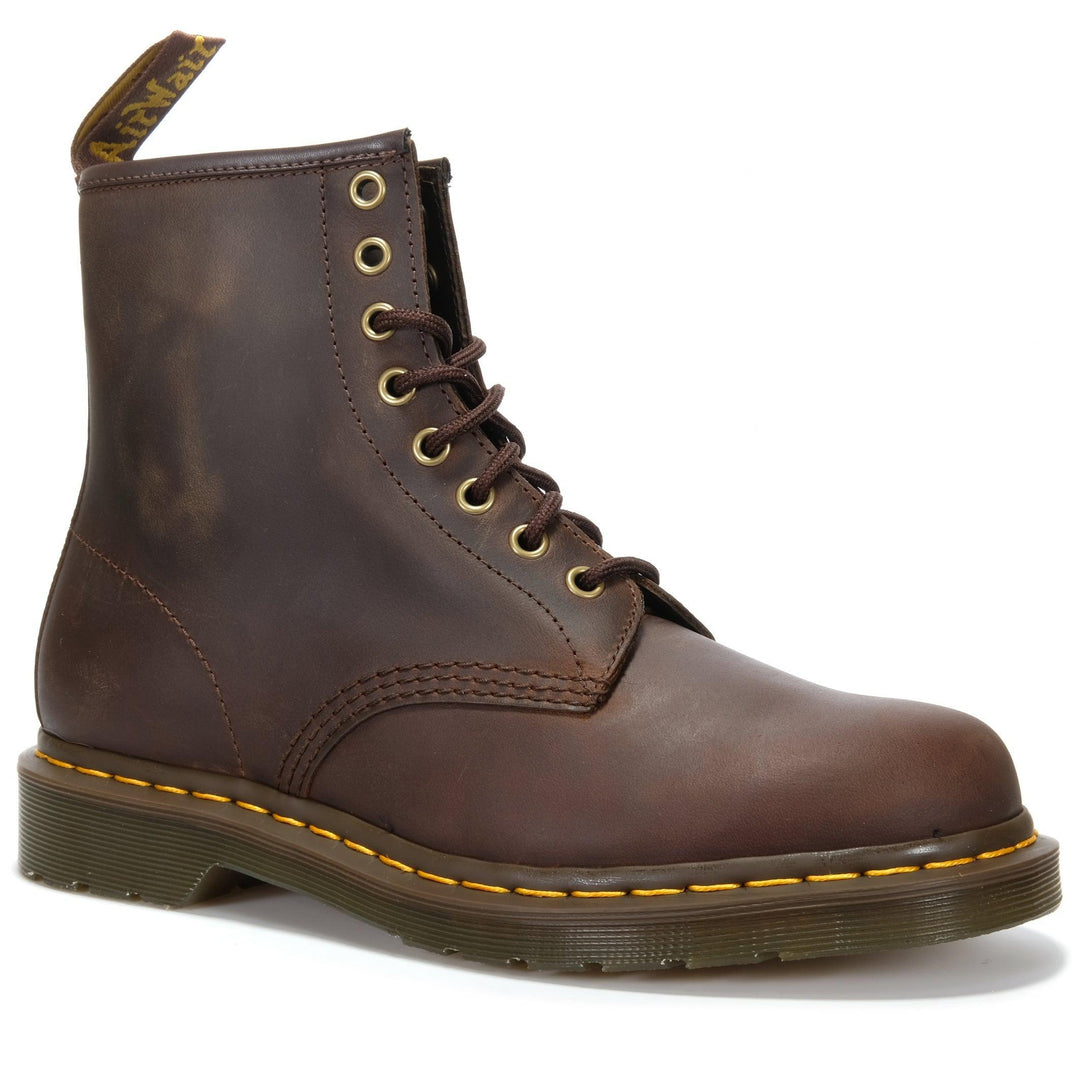 Dr Martens 8 Eye 1460 Gaucho Crazy Horse Mens Boots