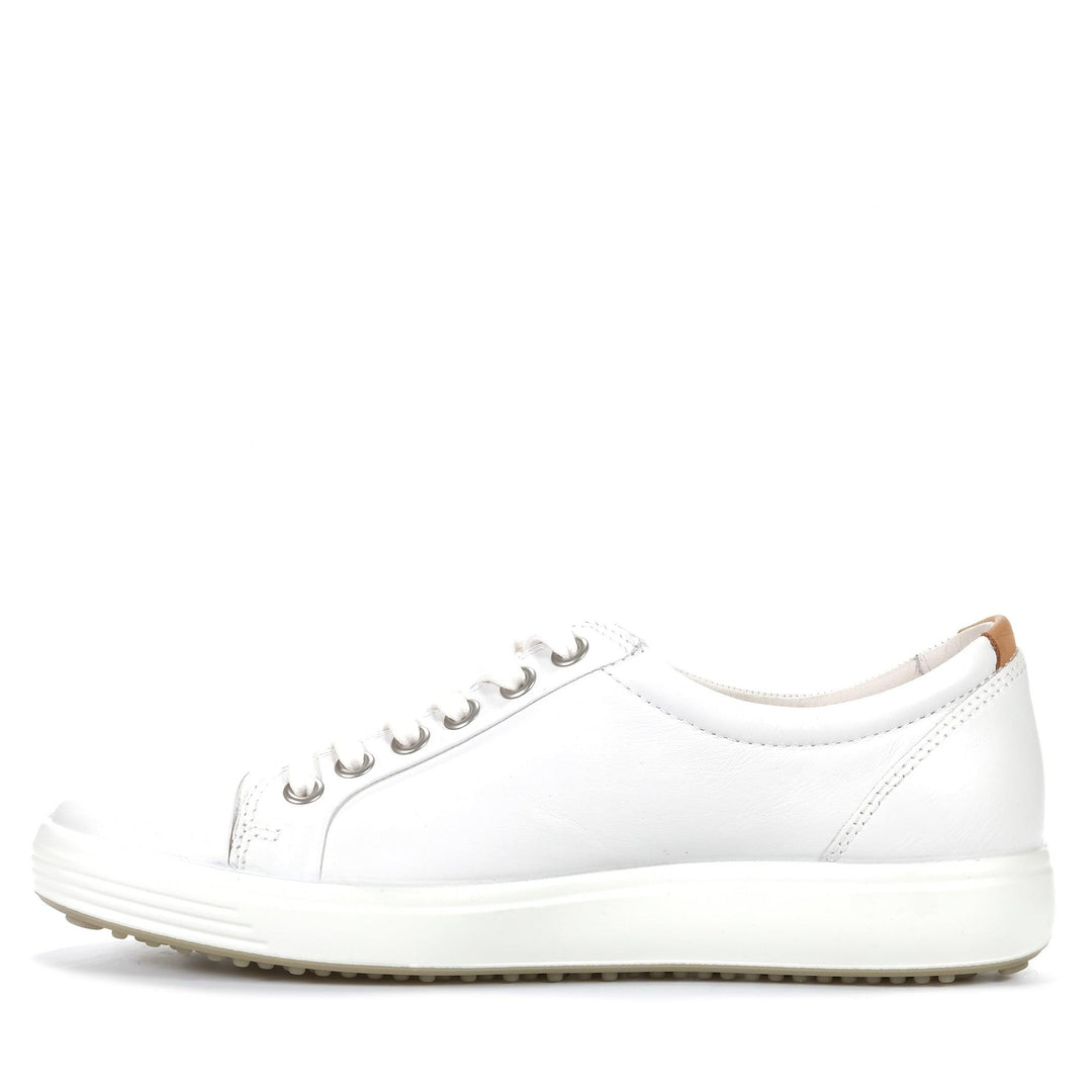 Ecco Soft 7 430003 White Droid Womens Shoes