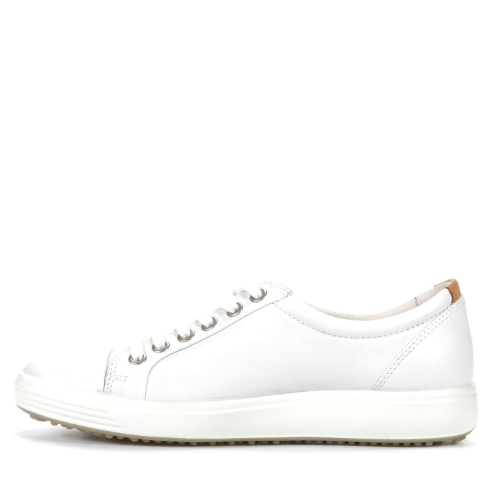 Ecco Soft 7 430003 White Droid Womens Shoes