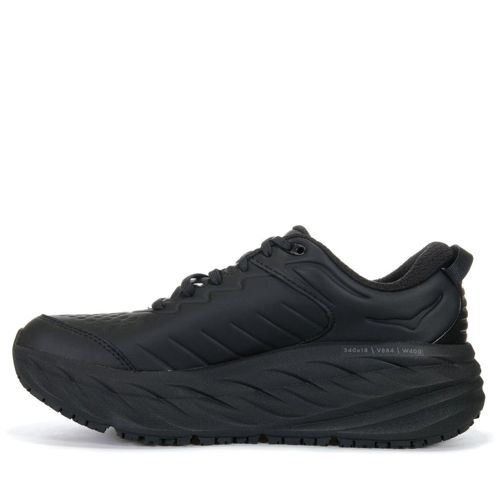 Hoka Bondi SR (D) Mens Black/Black Mens Sports