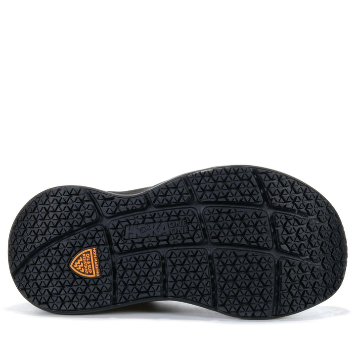 Hoka Bondi SR (B) Womens Black/Black Womens Sports
