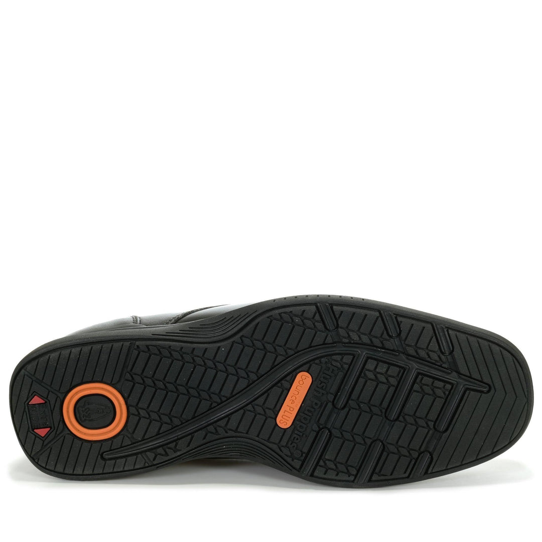 Hush Puppies Legend Black Mens Shoes