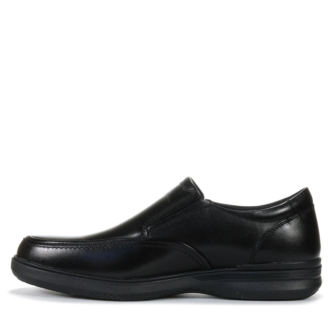 Hush Puppies Luca Black Mens Shoes