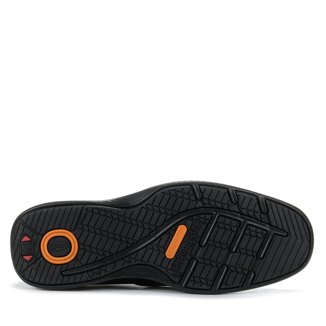 Hush Puppies Luca Black Mens Shoes