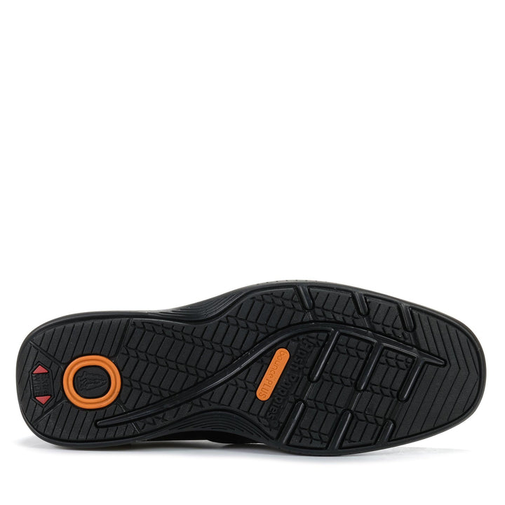 Hush Puppies Luca Black Mens Shoes