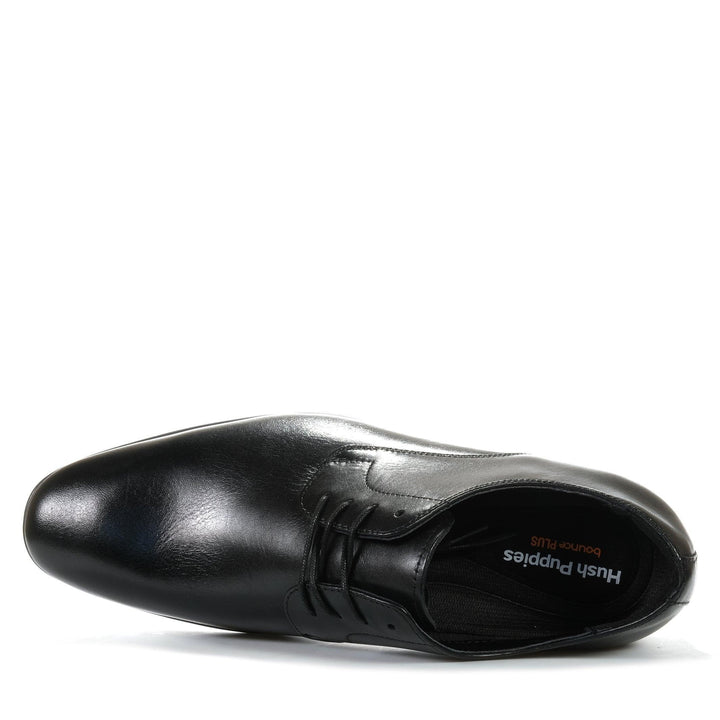Hush Puppies Nero Black Mens Shoes
