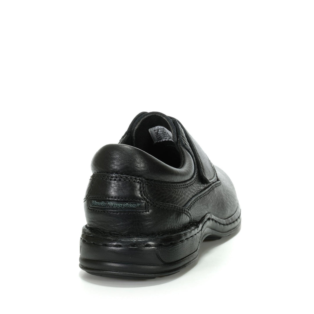 Hush Puppies Roland Black Mens Shoes