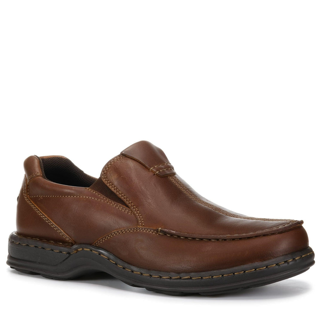 Hush Puppies Sawyer 2 Brown Mens Shoes