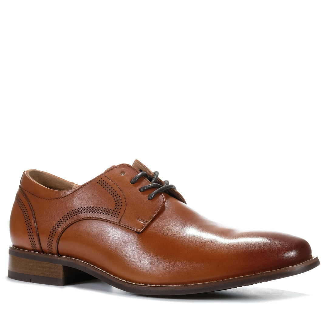 Hush Puppies Whale 2 Tan Burnish Mens Shoes