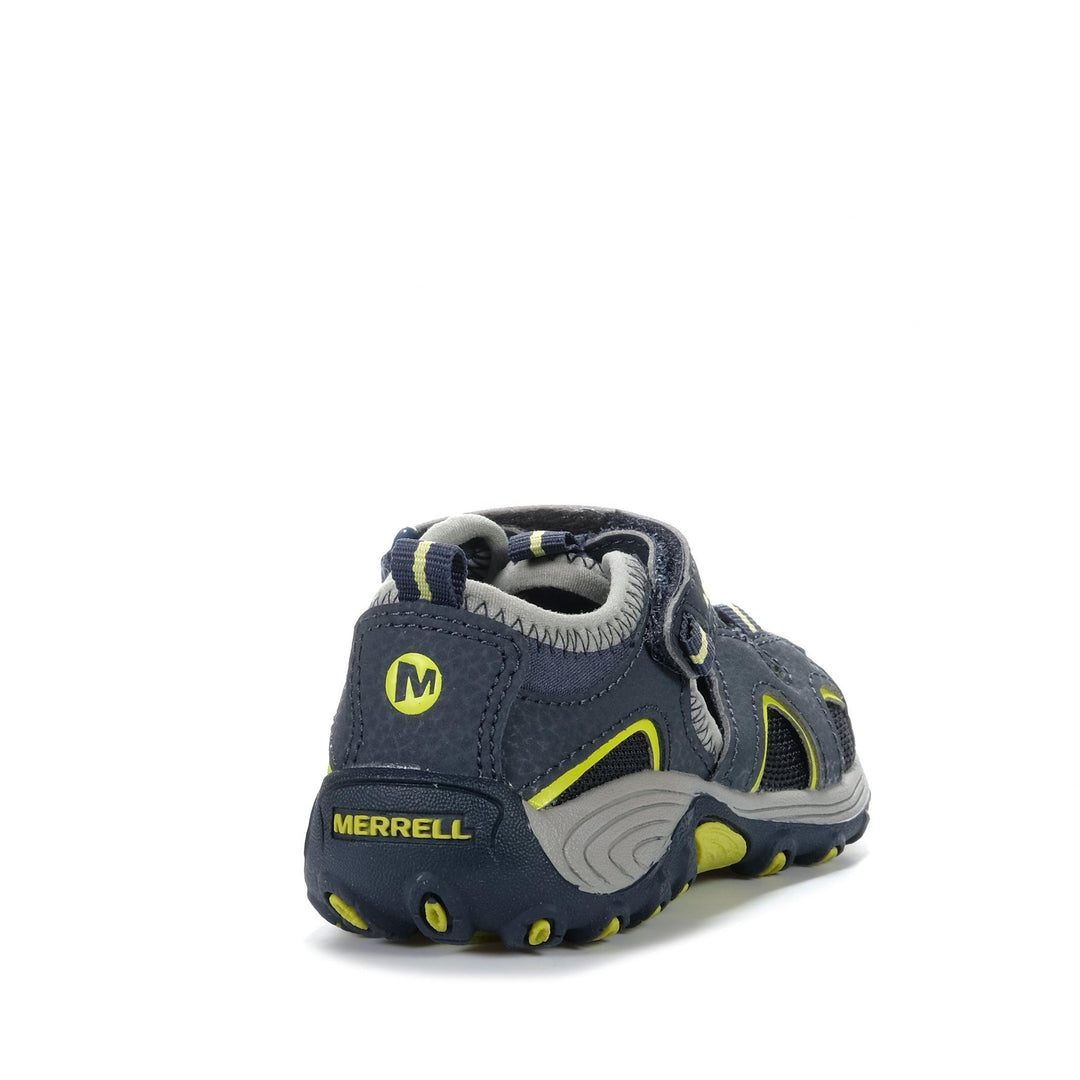 Merrell Hydro H20 Hiker Junior Navy/Lime Toddler Sandals