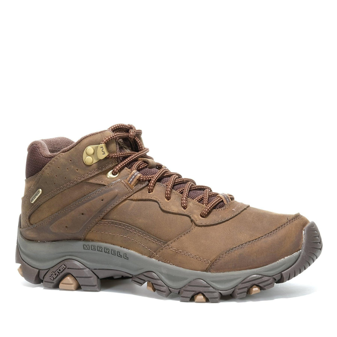 Merrell Moab Adventure 3 Mid Earth, 10 US, 10.5 US, 11 US, 11.5 US, 12 US, 13 US, 14 US, 8 US, 8.5 US, 9 US, 9.5 US, brown, hiking, mens, merrell, sports, walking