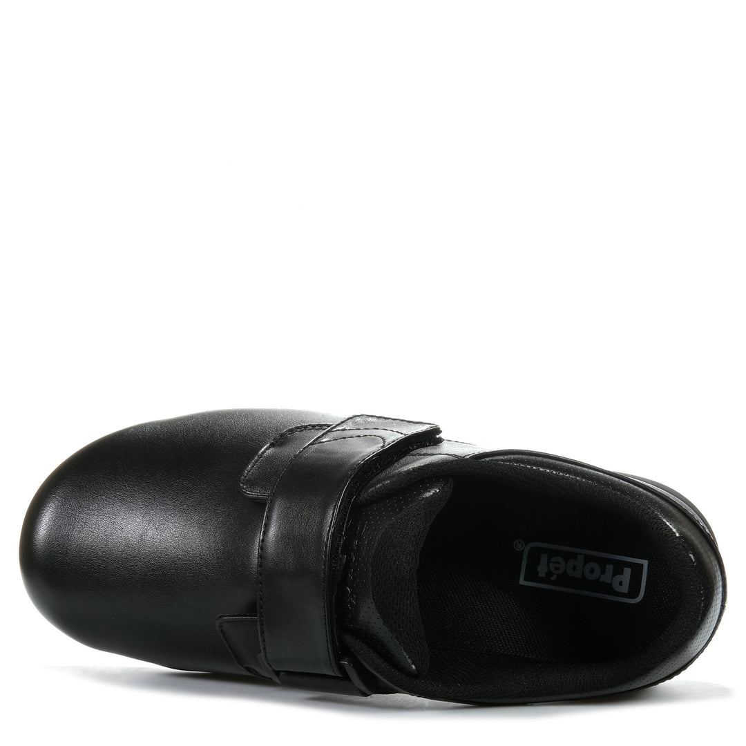 Propet Pierson Strap (5E) Black, Mens