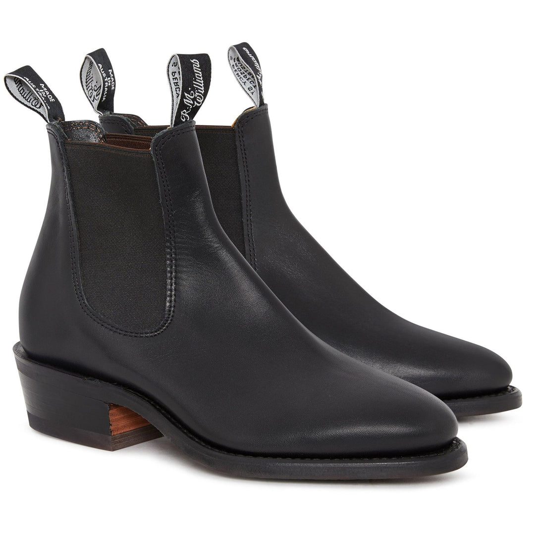 R.M. Williams Lady Yearling Black Womens Boots