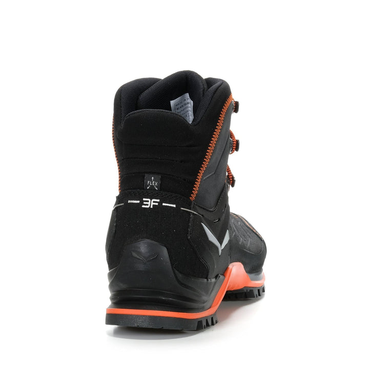 Salewa Mountain Trainer Mid Gore-Tex Asphalt/Orange Mens Sports