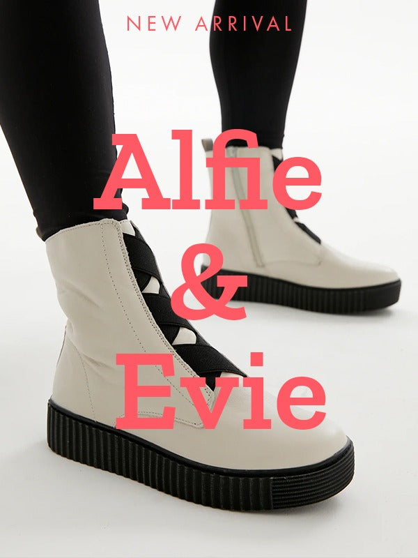 New from ALFIE & EVIE ✨ Functional footwear with a twist