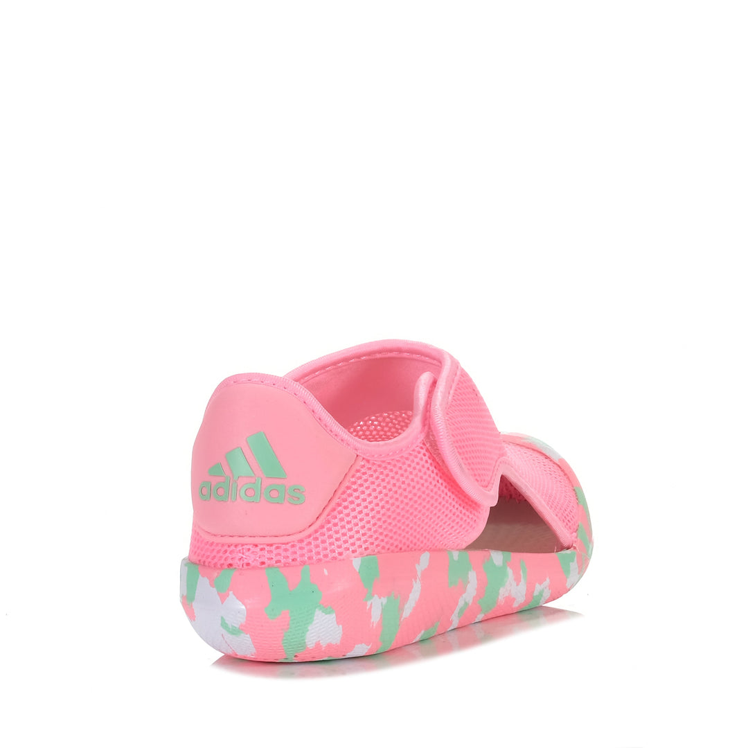 Adidas Altaventure 2.0 White/Pink/Mint, 1 US, 2 US, 3 US, 4 US, 5 US, 6 US, Adidas, kids, pink, sandals, youth