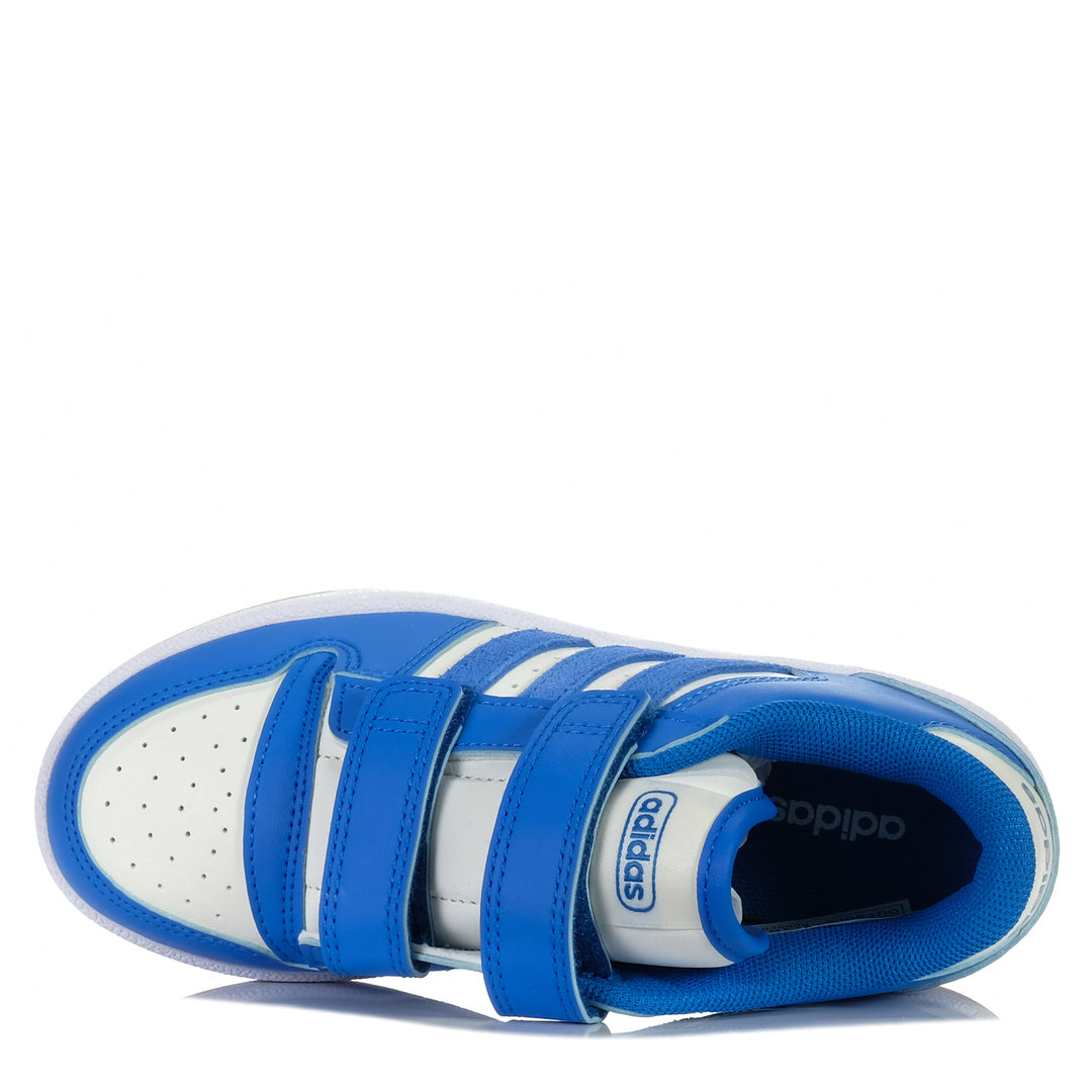 Adidas Break Start EL CF Blue Bird, 1 US, 13 US, 2 US, 3 US, Adidas, blue, kids, shoes, white, youth