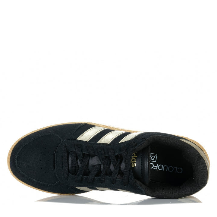 Adidas Breaknet Sleek Black/Cyber Metallic Womens Sneakers