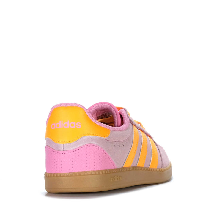 Adidas Breaknet Sleek Bliss Pink/Lucid Tangerine Womens Sneakers
