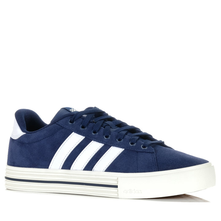 Adidas Daily 4.0 Dark Blue/White, 10 US, 11 US, 12 US, 13 US, 8 US, Adidas, blue, casual, low-tops, mens, shoes, sneakers