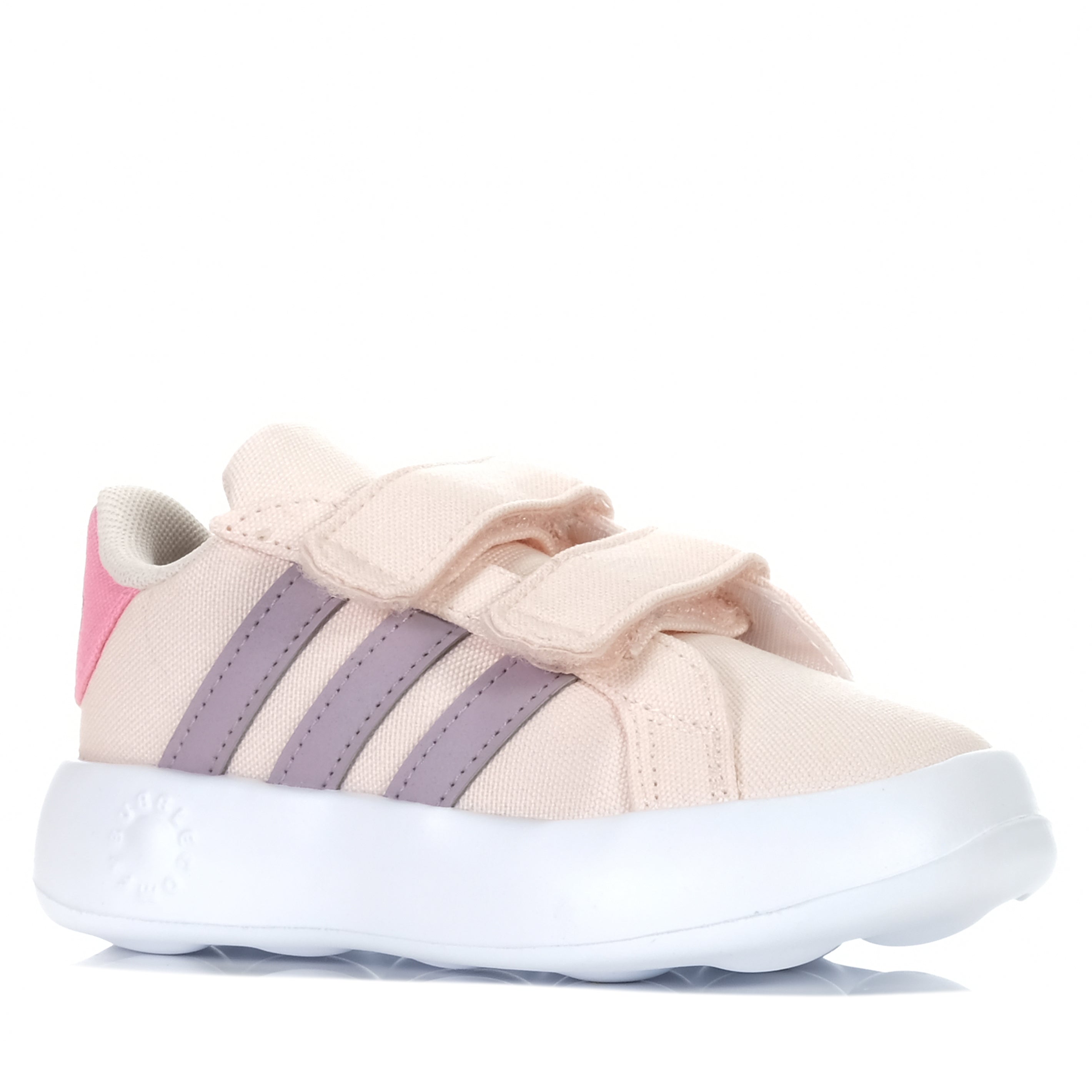 Adidas grand shop court toddler pink