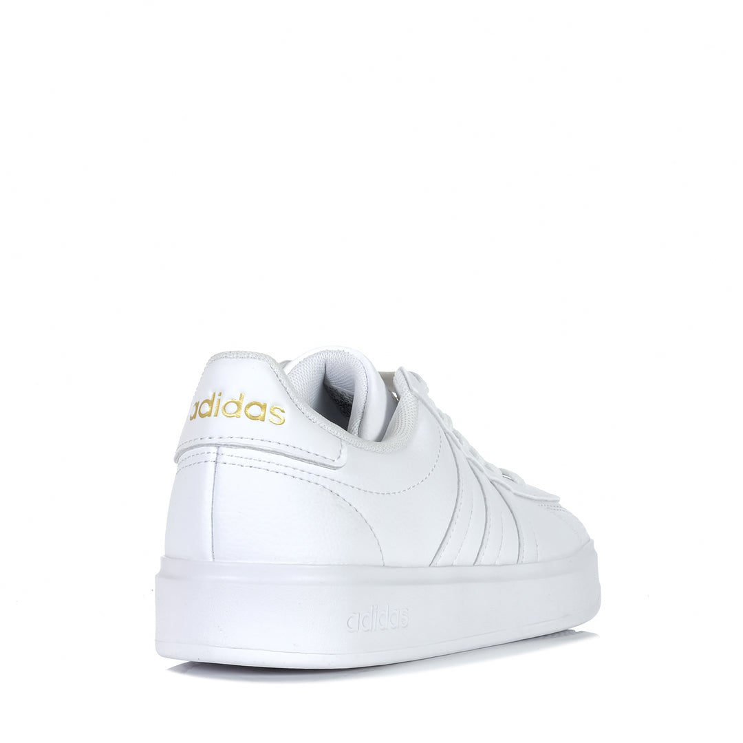 Adidas Grand Court 2.0 White/White, Womens, adidas, flats, low-tops, shoes, sneakers, white, womens