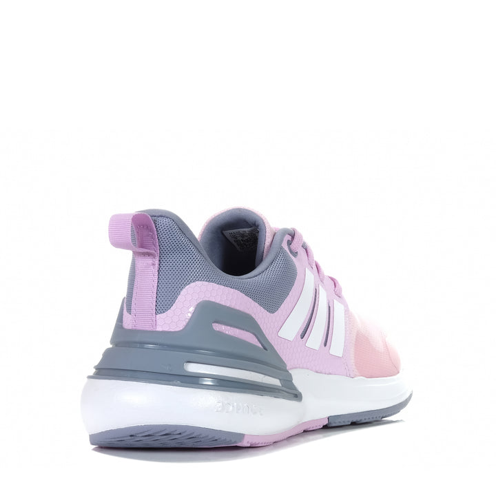 Adidas Rapidasport K Pink/White/Lilac, 3 US, 4 US, 5 US, 6 US, 7 US, Adidas, kids, pink, purple, sports, youth