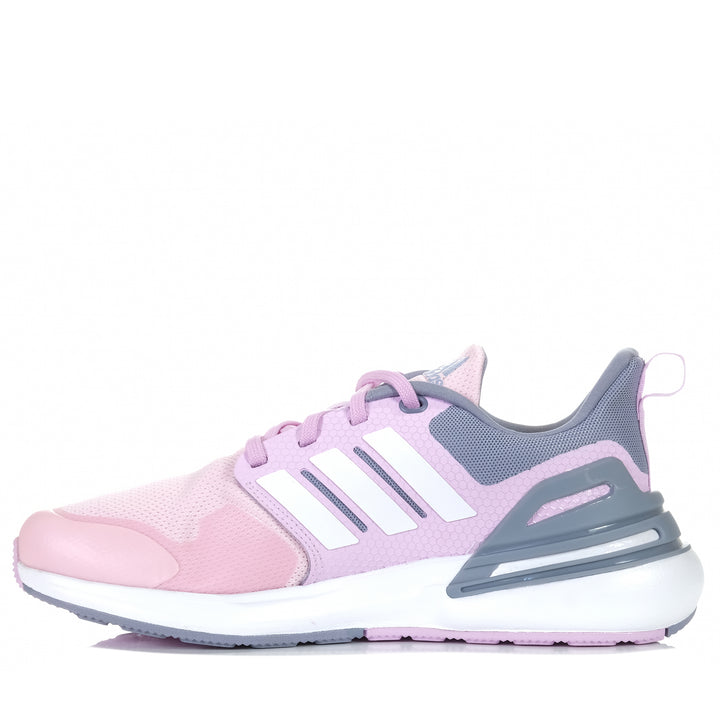 Adidas Rapidasport K Pink/White/Lilac, 3 US, 4 US, 5 US, 6 US, 7 US, Adidas, kids, pink, purple, sports, youth