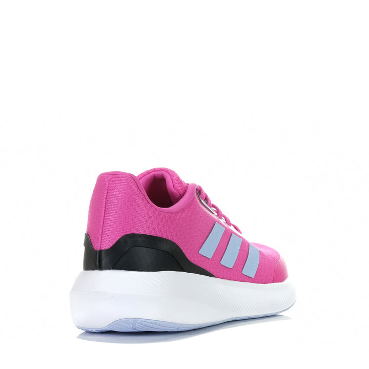 Adidas RunFalcon 3.0 Youth Fuschia/Blue/Black, 3 US, 4 US, 5 US, 6 US, 7 US, Adidas, kids, pink, sports, youth