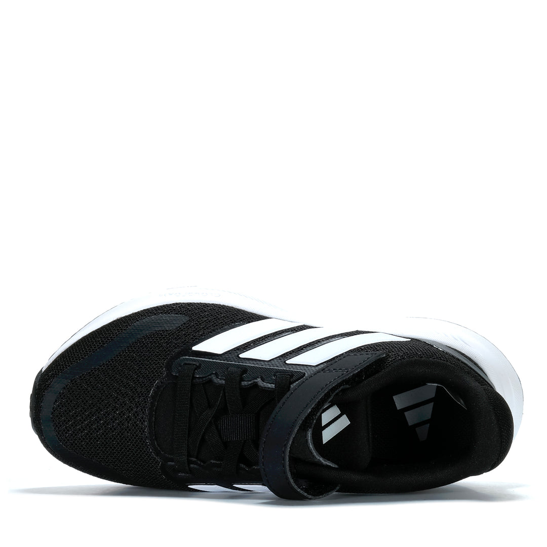 Adidas RunFalcon 5 EL Youth Black/White Youth Shoes