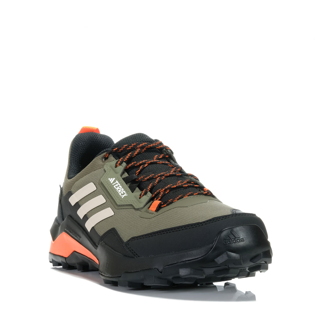 Adidas Terrex AX4 GORE-TEX Hiking Olive/Beige, 10 US, 10.5 US, 11 US, 11.5 US, 12 US, 13 US, 9 US, 9.5 US, Adidas, green, hiking, mens, sports, walking