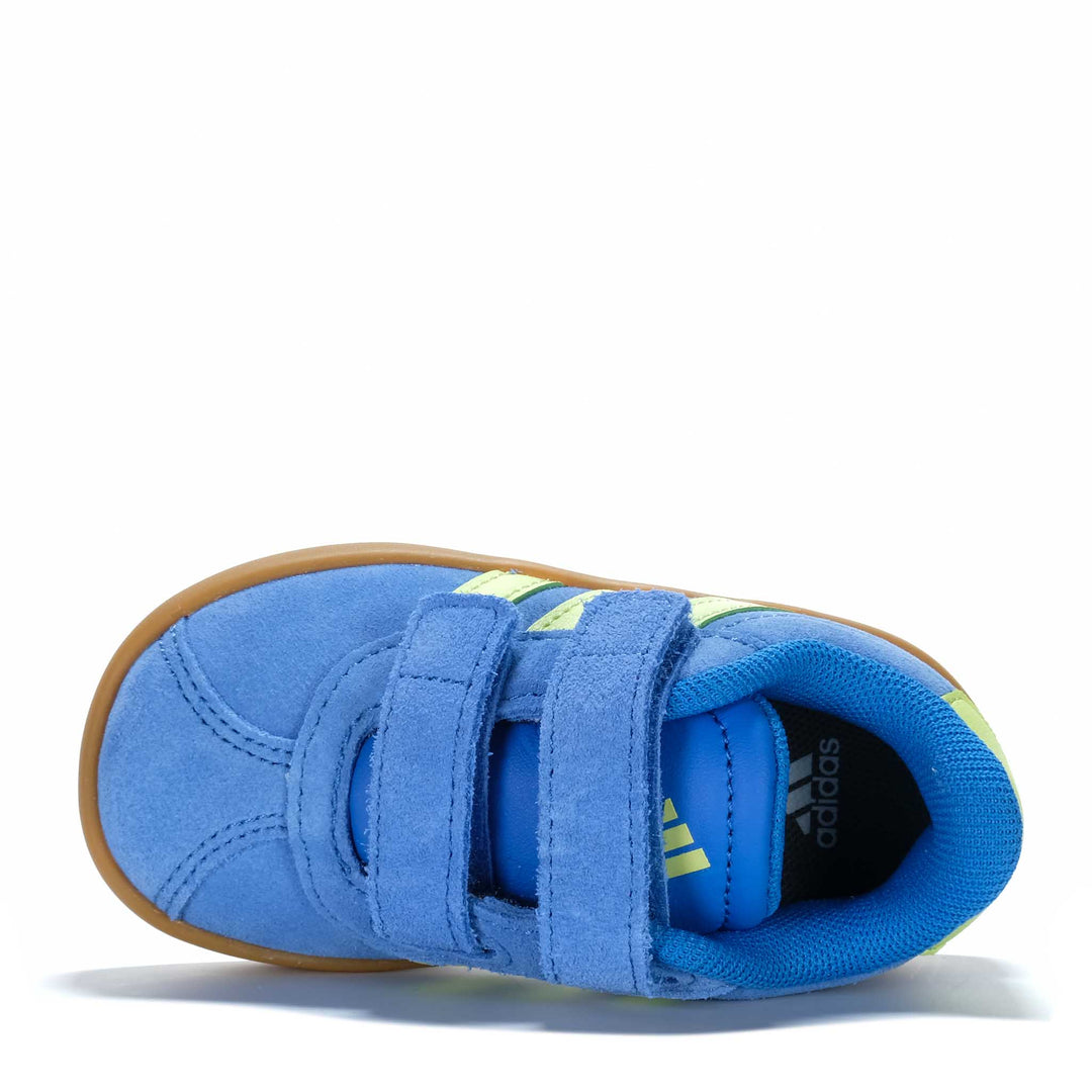 Adidas VL Court 3.0 CF I Bright Royal/Lime Toddler Shoes
