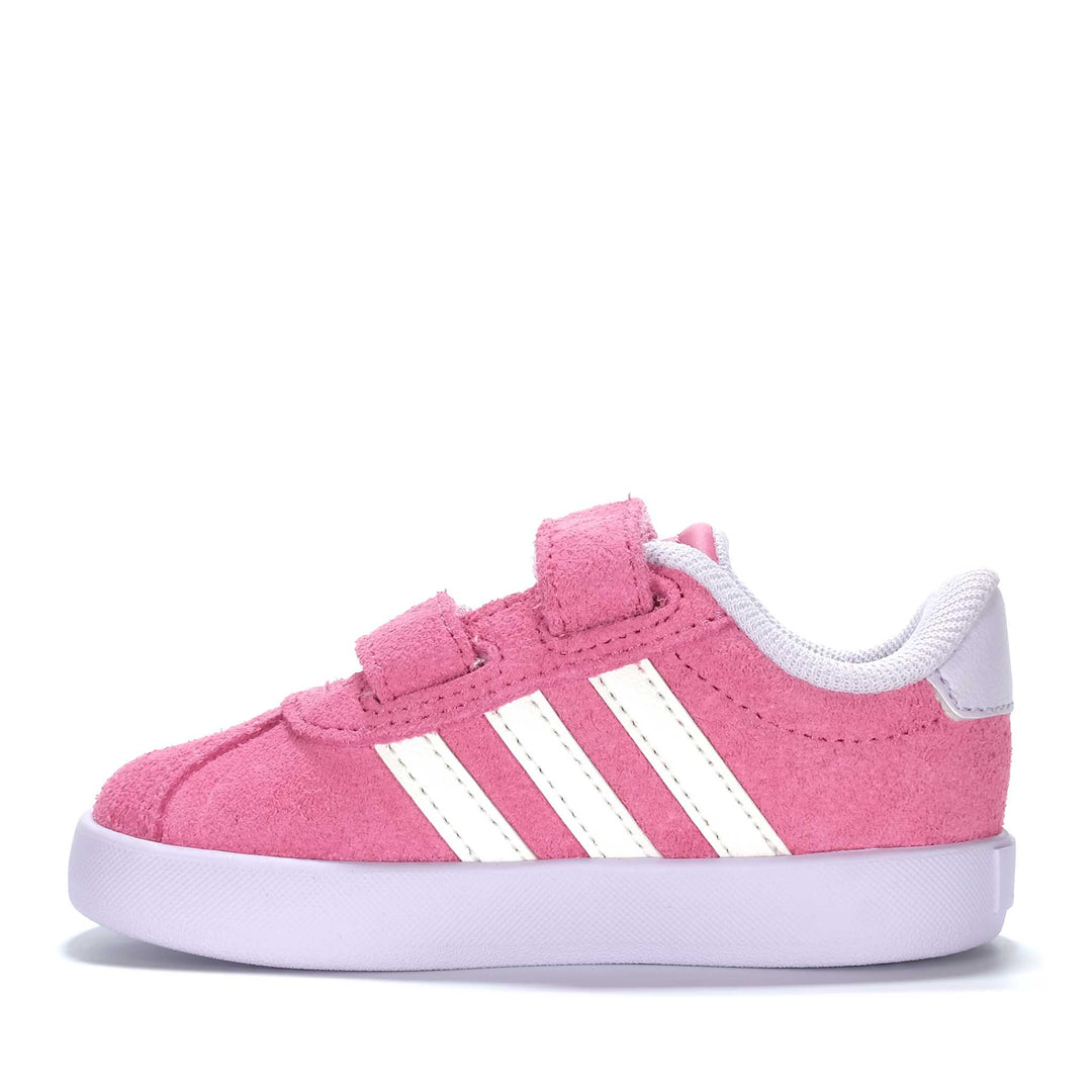 Adidas VL Court 3.0 CF I Pink Fusion/White Toddler Sneakers
