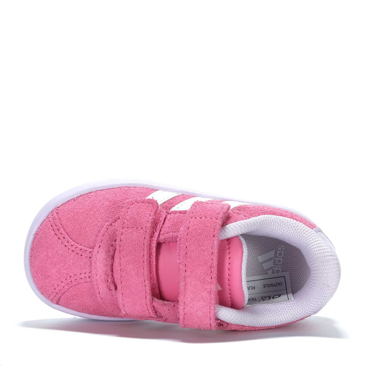 Adidas VL Court 3.0 CF I Pink Fusion/White Toddler Sneakers