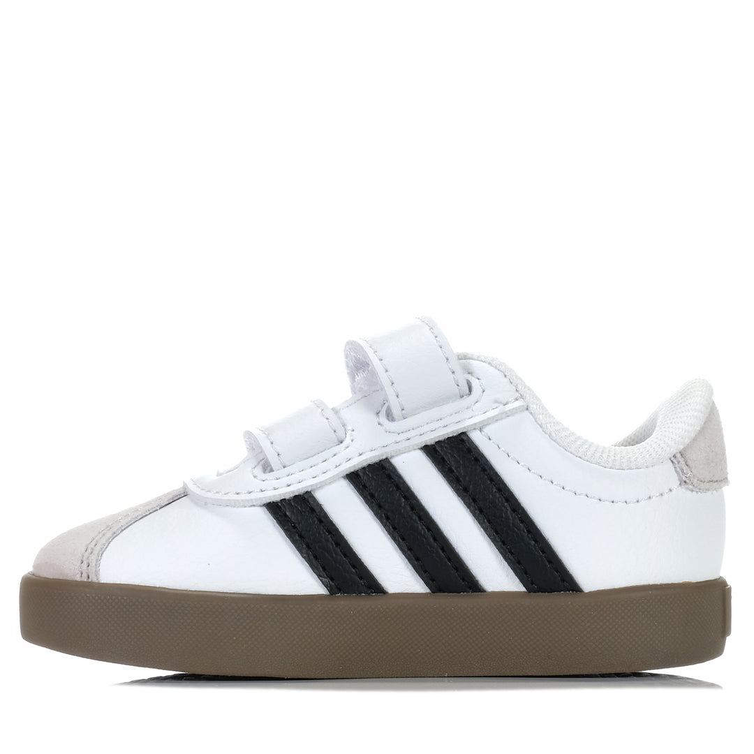 Adidas VL Court 3.0 CF I White/Black, Toddler