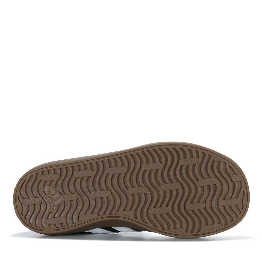 Adidas VL Court 3.0 EL C Kids Black/White/Black Youth Shoes