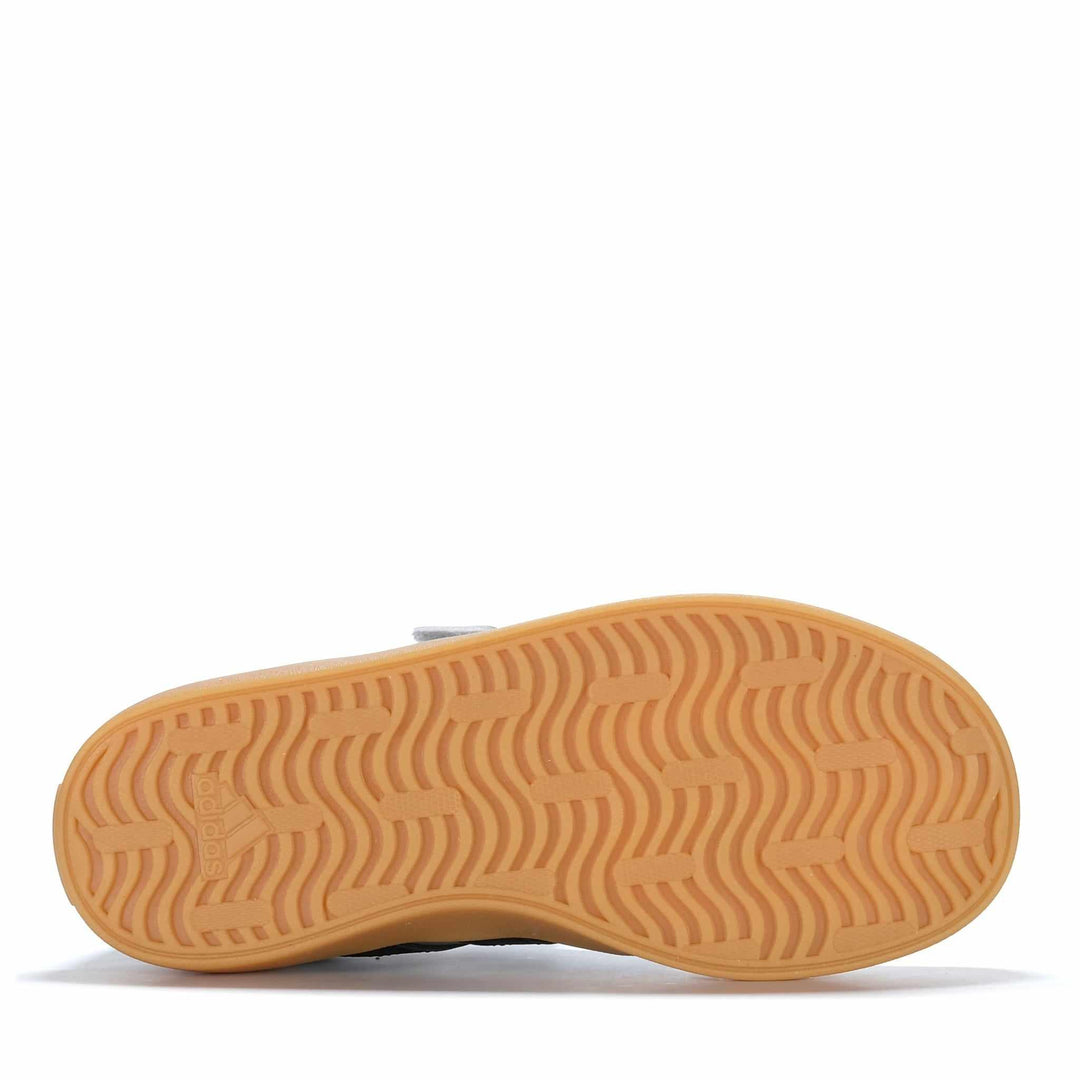 Adidas VL Court 3.0 EL C Kids Silver Metallic/Core Black/Light S Youth Sneakers