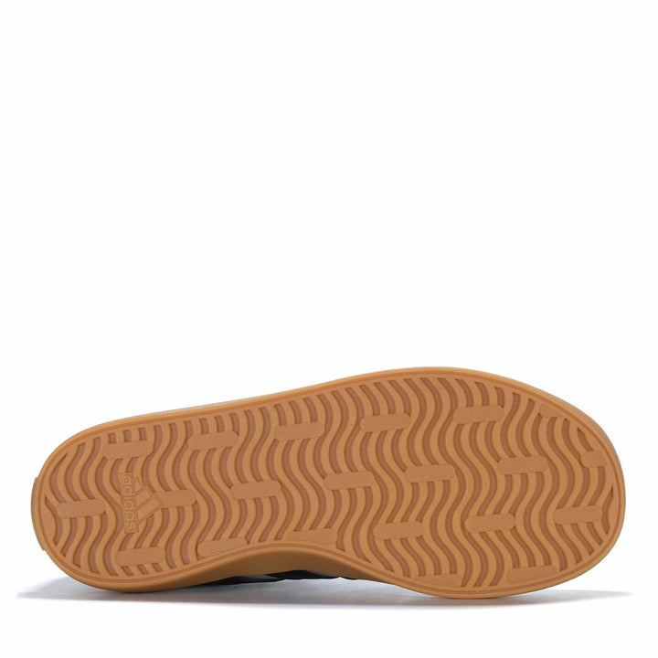 Adidas VL Court 3.0 EL K Kids Silver Metallic/Core Black/Light S Youth Sneakers