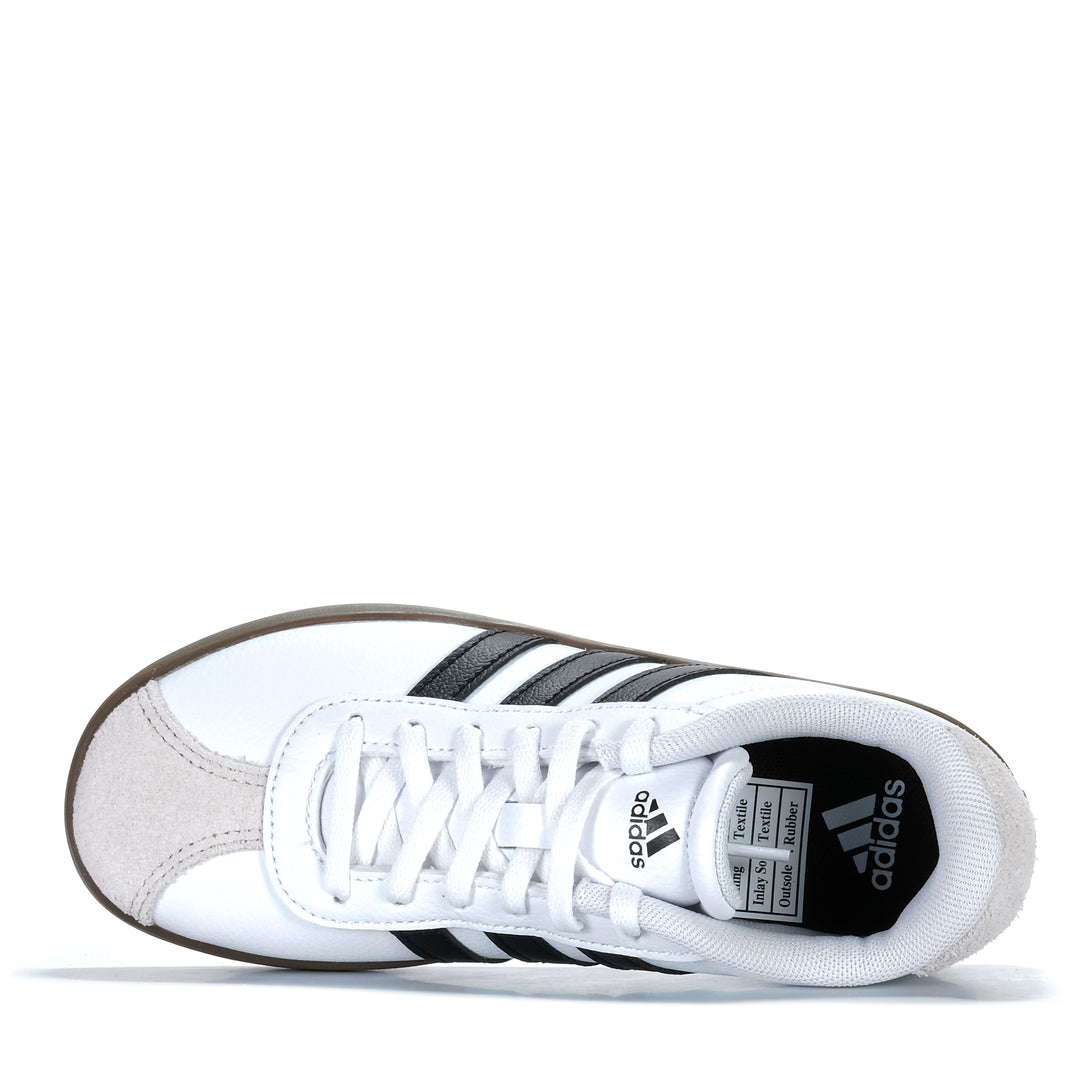 Adidas VL Court 3.0 Kids White/Black/Grey Youth Shoes