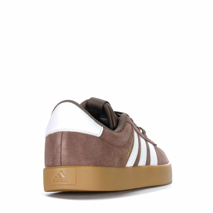 Adidas VL Court 3.0 Mens Earth Strata/Cloud White/Gold Metallic Mens Sneakers