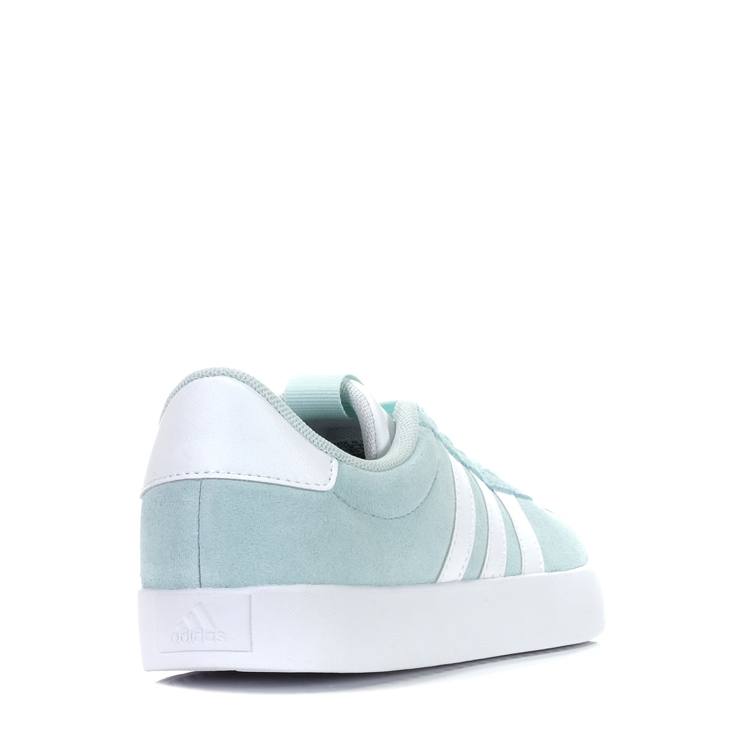 Adidas VL Court 3.0 Womens Mint/White, 10 US, 11 US, 6 US, 7 US, 8 US, 9 US, adidas, green, low-top, sneakers, womens