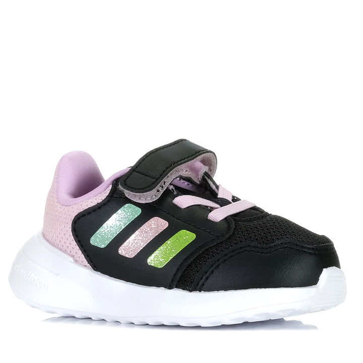 Adidas Tensaur Run 3.0 EL Core Black/Clear Mint, Toddler