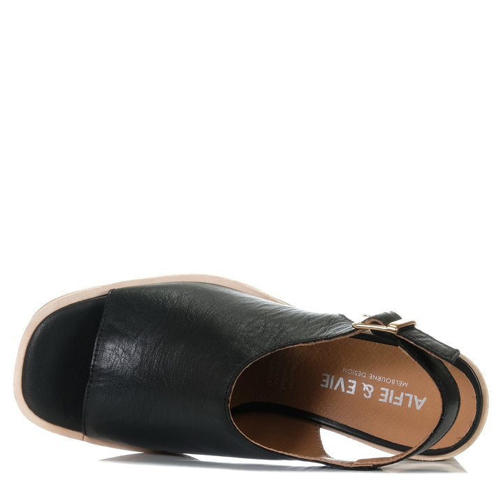 Alfie & Evie Alison Black, Womens, alfie & evie, black, heels, sandals, womens