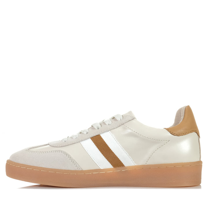 Alfie & Evie Aloha Cream/Camel, Womens, alfie & evie, low-tops, multi, sneakers, white, womens