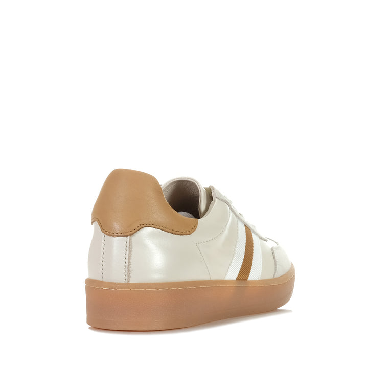 Alfie & Evie Aloha Cream/Camel, Womens, alfie & evie, low-tops, multi, sneakers, white, womens