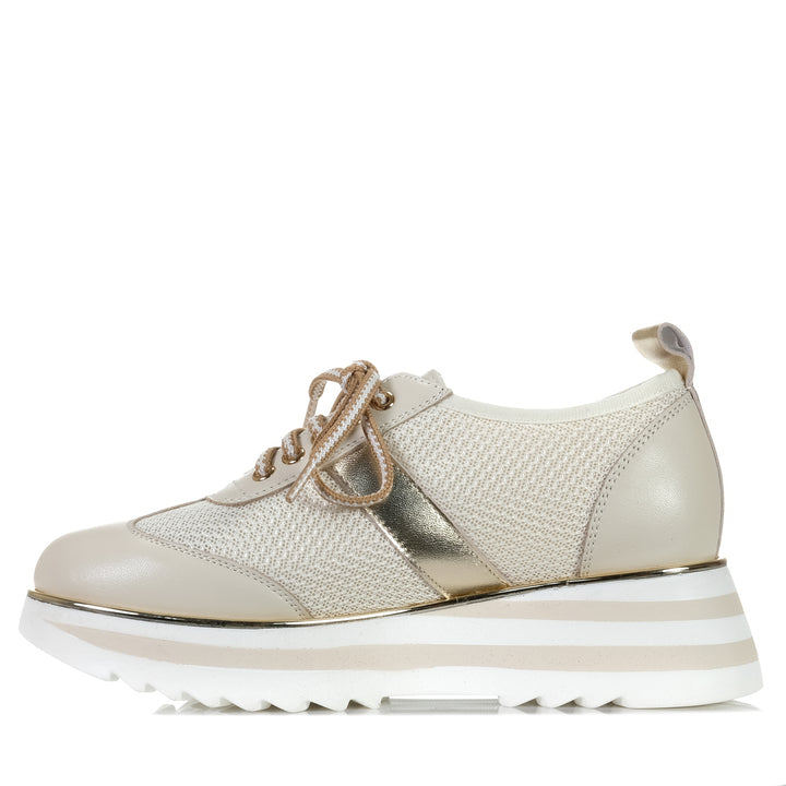 Alfie & Evie Harmony Cream, Womens, alfie & evie, low-tops, sneakers, taupe, womens