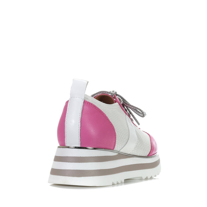 Alfie & Evie Harmony Hot Pink, Womens, alfie & evie, low-tops, multi, pink, sneakers, womens