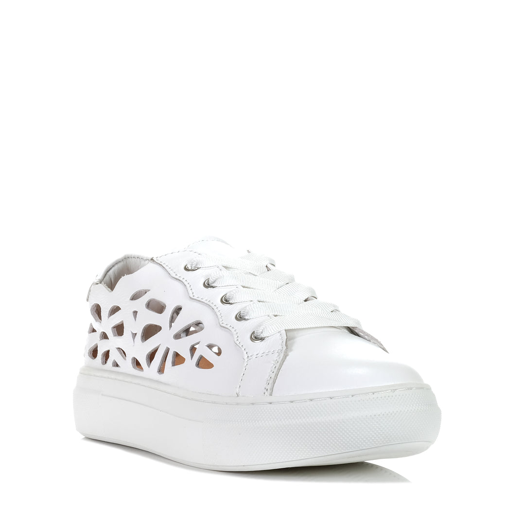 Alfie & Evie Marissa White, Womens, Alfie & Evie, flats, shoes, white, womens