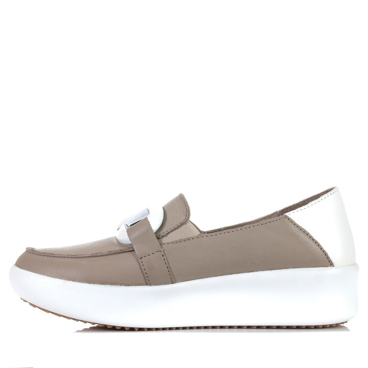 Alfie & Evie Mooch Dark Stone, Womens, alfie & evie, flats, loafer, loafers, shoes, taupe, womens