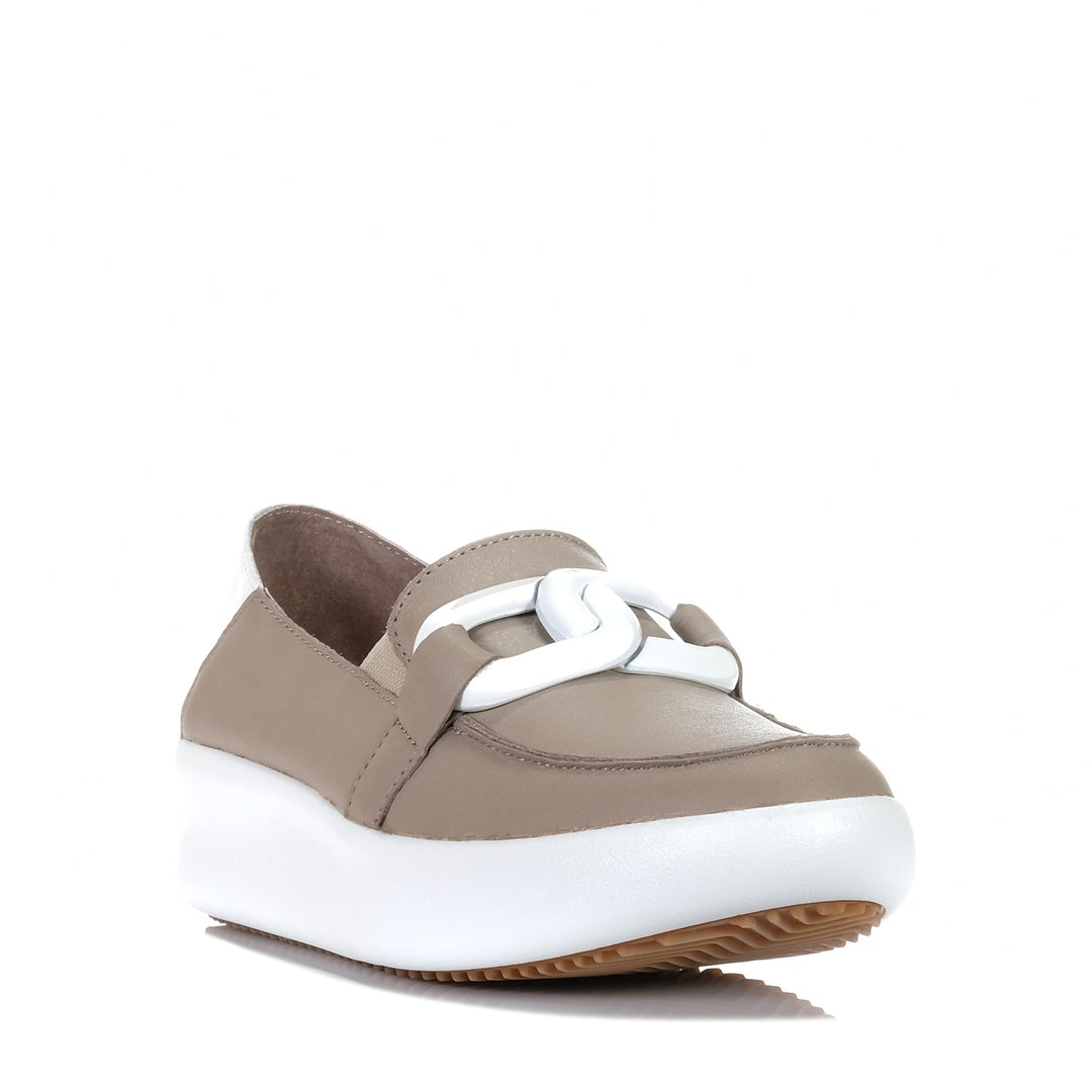 Alfie & Evie Mooch Dark Stone, Womens, alfie & evie, flats, loafer, loafers, shoes, taupe, womens